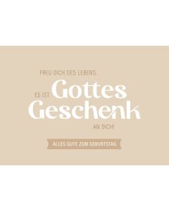 339324061 - Postkarte Gottes Geschenk an Dich | cb-buchshop.de