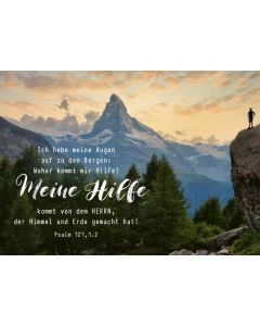 Postkarte Meine Hilfe 12 Ex.