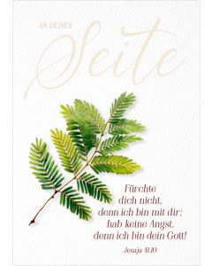 Postkarte An deiner Seite - Fürchte dich nicht 12 Ex.