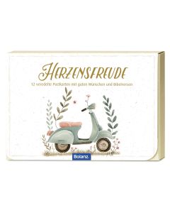 Postkartenbox 'Herzenfreude'