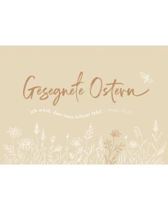 Postkarte Gesegnete Ostern 12 Ex.