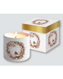 Kerze Weihnachtskranz