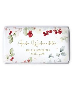 Schokolade Frohe Weihnachten und ein gesegnetes neues Jahr 40 g