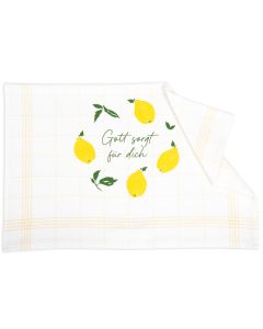 6497003-Geschirrtuch Gott sorgt für dich | CB Buchshop