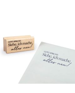 Holzstempel