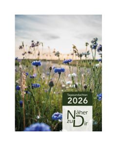 Näher zu Dir 2026 - Buchkalender Motiv Blumen