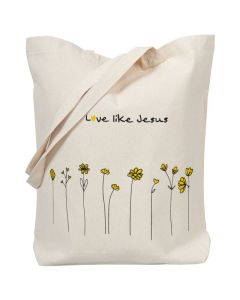 Baumwolltasche 'Love like Jesus'